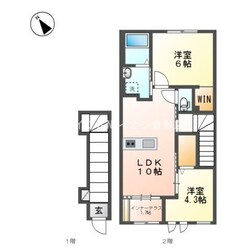 セルクラールの物件間取画像